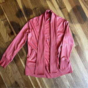 L.L. Bean Coral Open Cardigan Size XSmall